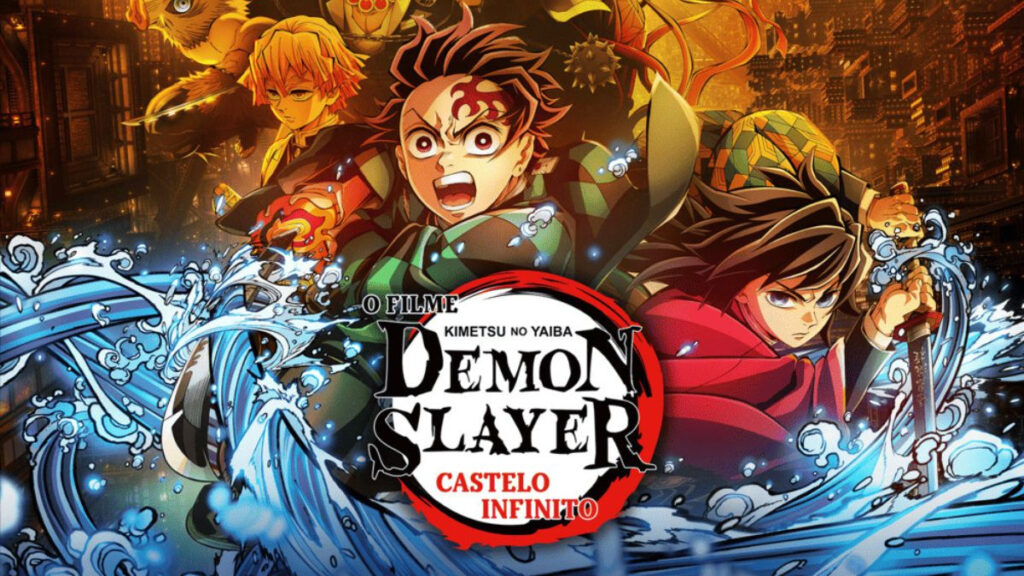 🔥⚔️ Demon Slayer: Castelo Infinito chega só em 2026 nos streamings🎬🍿