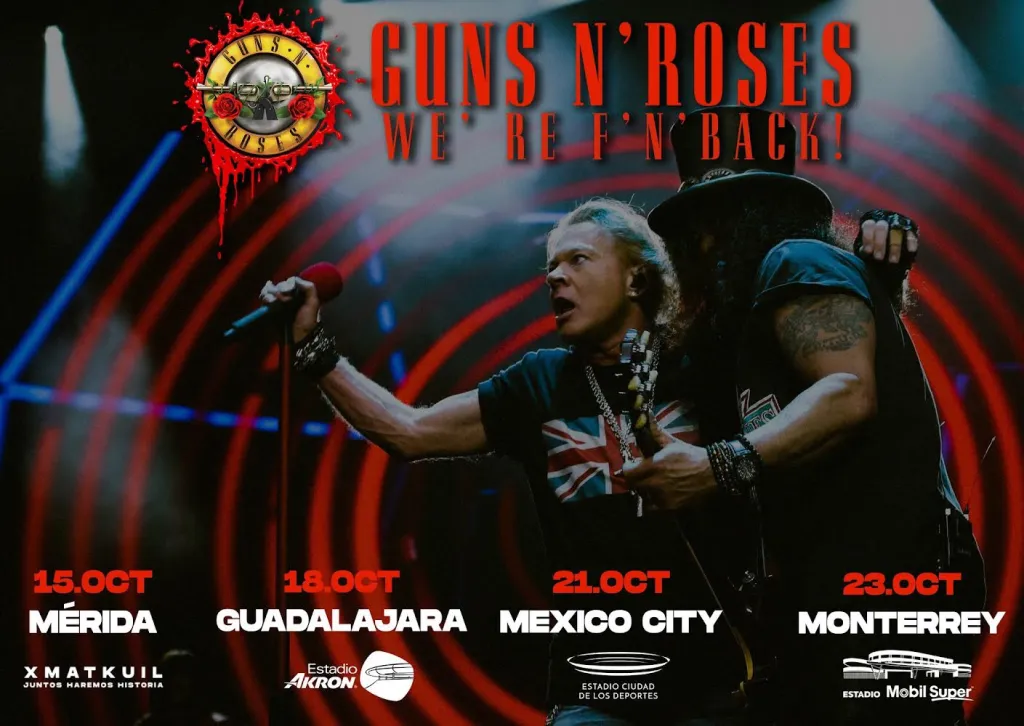 🎸 Guns N’ Roses Chega com Tudo ao Brasil em 2025