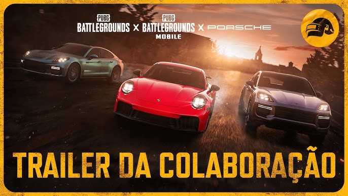 💥 PUBG x Porsche: velocidade, precisão e luxo no campo de batalha!🏎️
