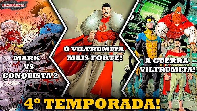 💥 Invencível Está de Volta: 4ª Temporada Estreia em Março 💥