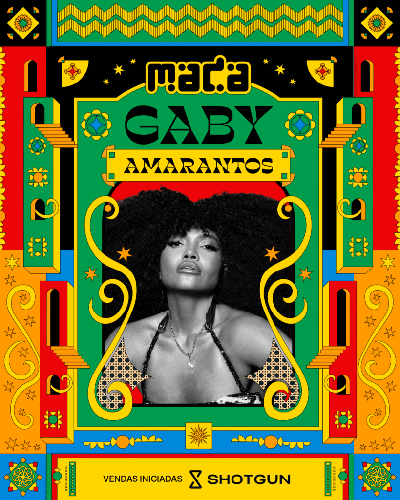 Gaby Amarantos é confirmada no MADA 2026