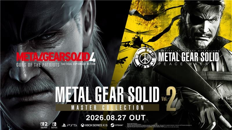 🐍 MGS Master Collection Vol. 2 Chega em Agosto