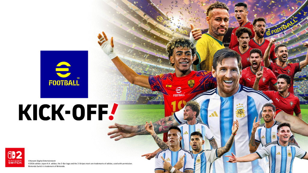 eFootball Faz Sua Estreia no Switch 2