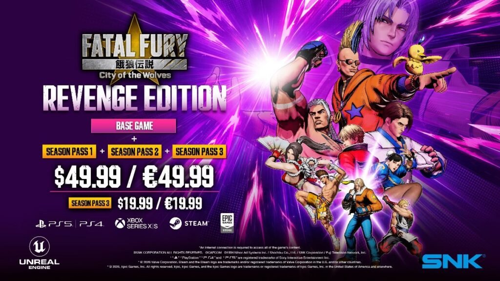 FATAL FURY: City of the Wolves inicia Temporada 3 com o retorno de Rick Strowd